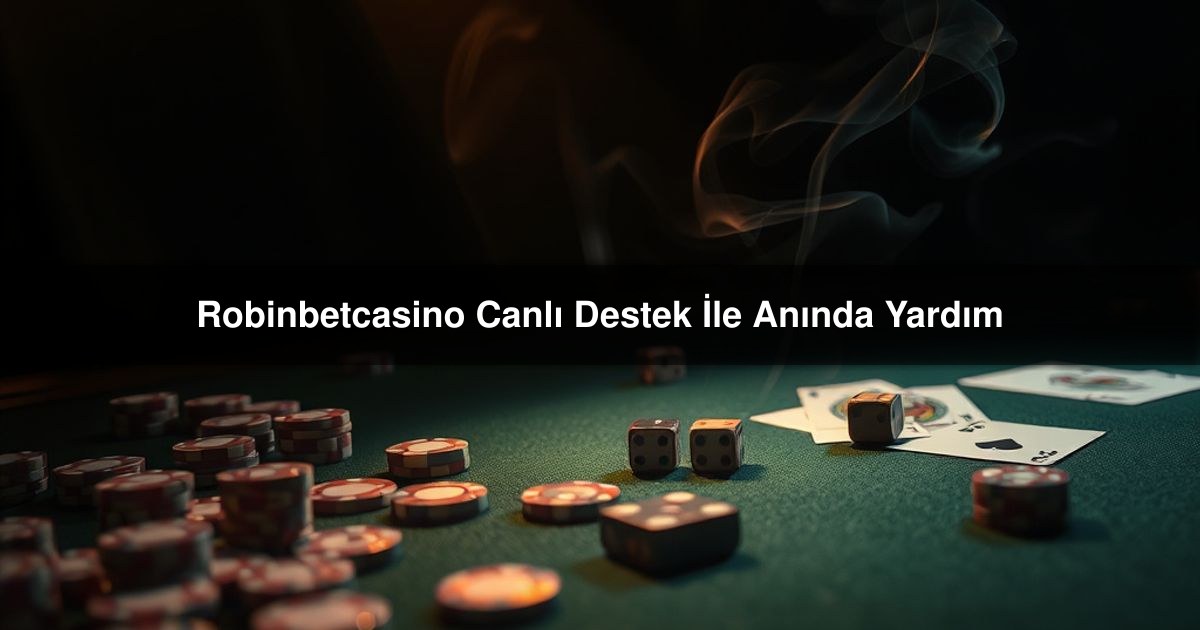 Robinbetcasino Canlı